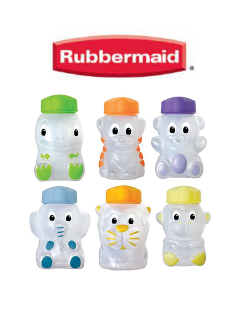 Rubbermaid Kids Animals Juice Box